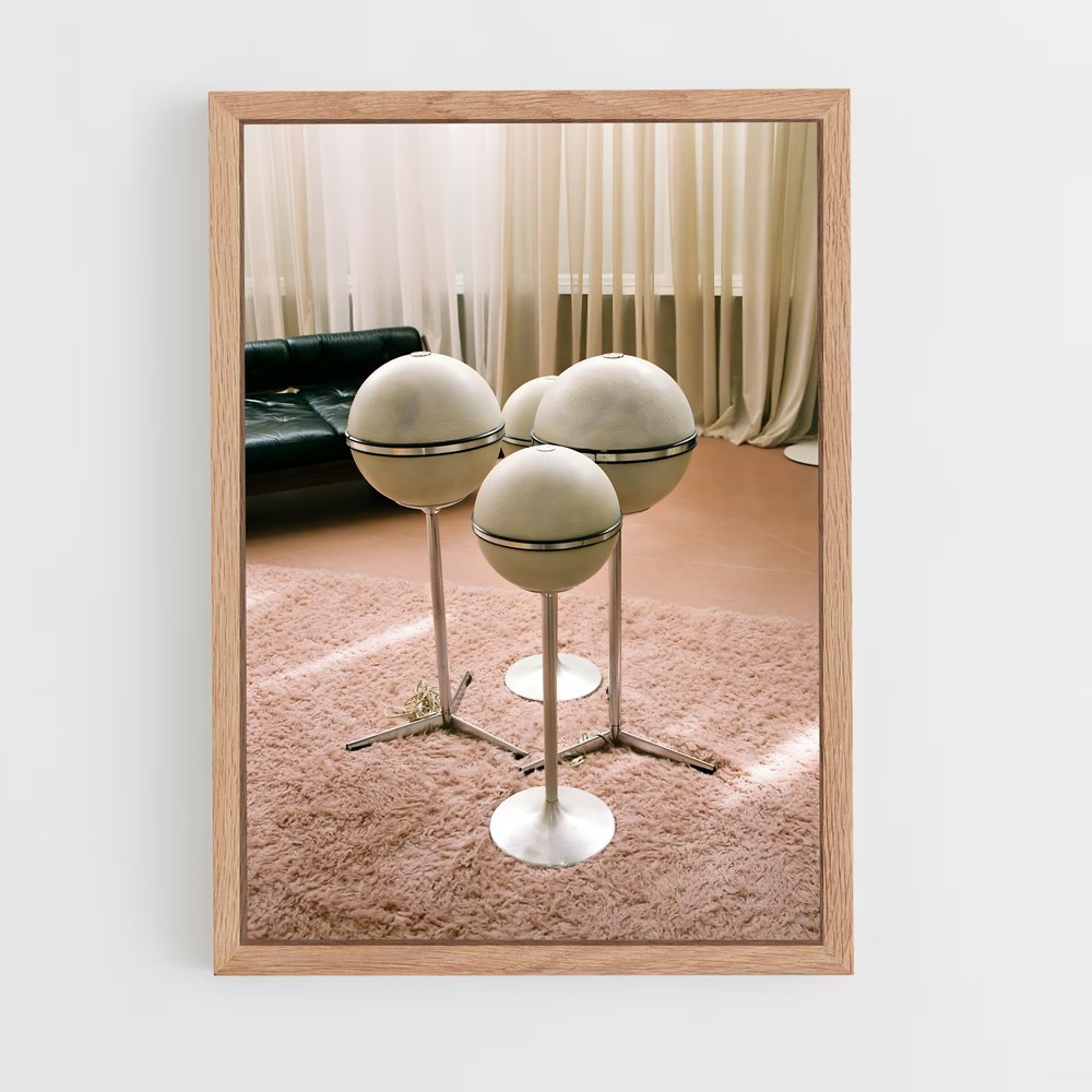 Poster Époque Spatiale – affiche Espace rétro (vue 4)